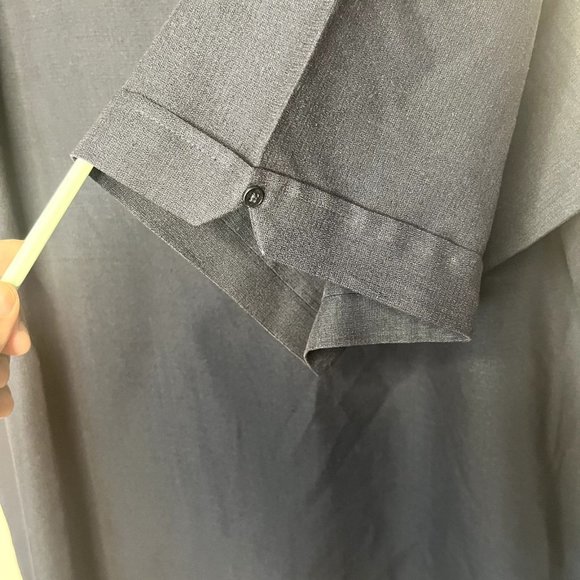 Cubavera Heritage Fit Shirt Mens 2XL vintage Black/Pistachio Rayon Button up - Picture 13 of 15